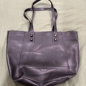 Joe's Jeans Black Tote Bag Structured Design Everyday Use